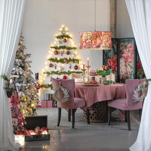 D3.9 Christmas Ball Ornaments, Glass Decorative Hanging Ball Christmas