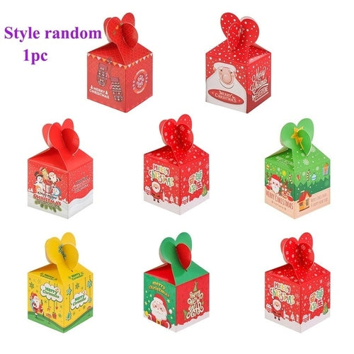 1PCS Christmas Gift Box Beautifully Folded