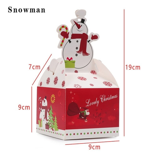 1PCS Christmas Gift Box Beautifully Folded