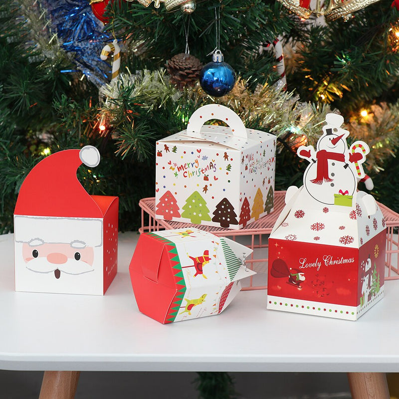 1PCS Christmas Gift Box Beautifully Folded