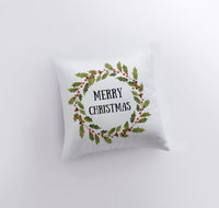 Christmas Wreath Pillow