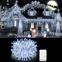 Halloween Christmas Lights Outdoor Decorations 100 LED 33Ft 8 Modes