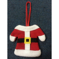 6Pcs Christmas Desktop Decoration Clothes Pants