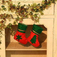 Christmas socks gift bag decoration gifts Santa Claus snowman socks